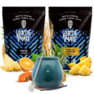 Zestaw yerba mate Verde Mate tykwa ceramiczna bombilla