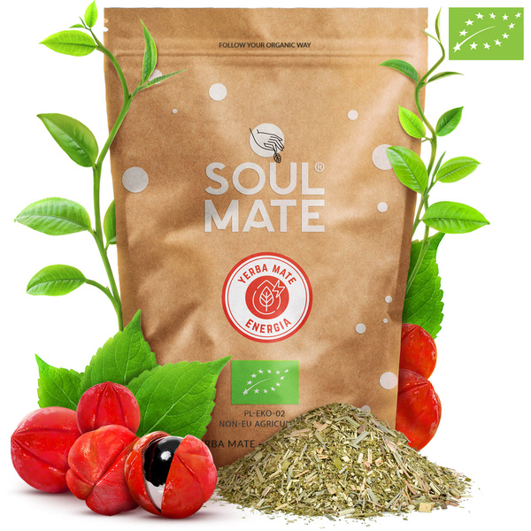 Zestaw Yerba Soul Mate Energia Guarana 0,5kg Termos