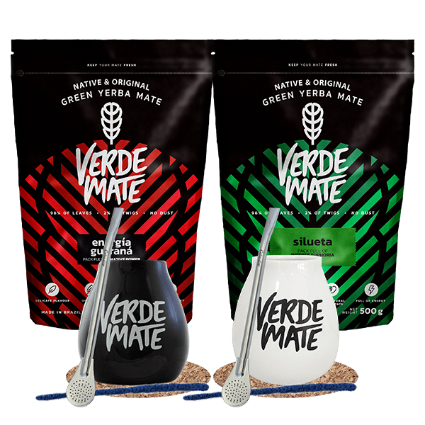 Zestaw Yerba Verde Mate Silueta 500g + Energia 500g