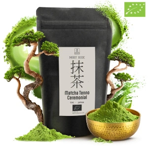Mary Rose – Japońska Herbata Zielona Matcha Tenno (BIO) Ceremonialna 50 g