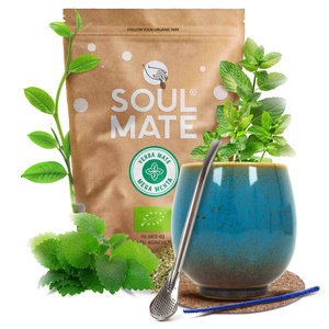 Zestaw Yerba Mate Soul Mate 500g 0,5kg Matero + Bombilla
