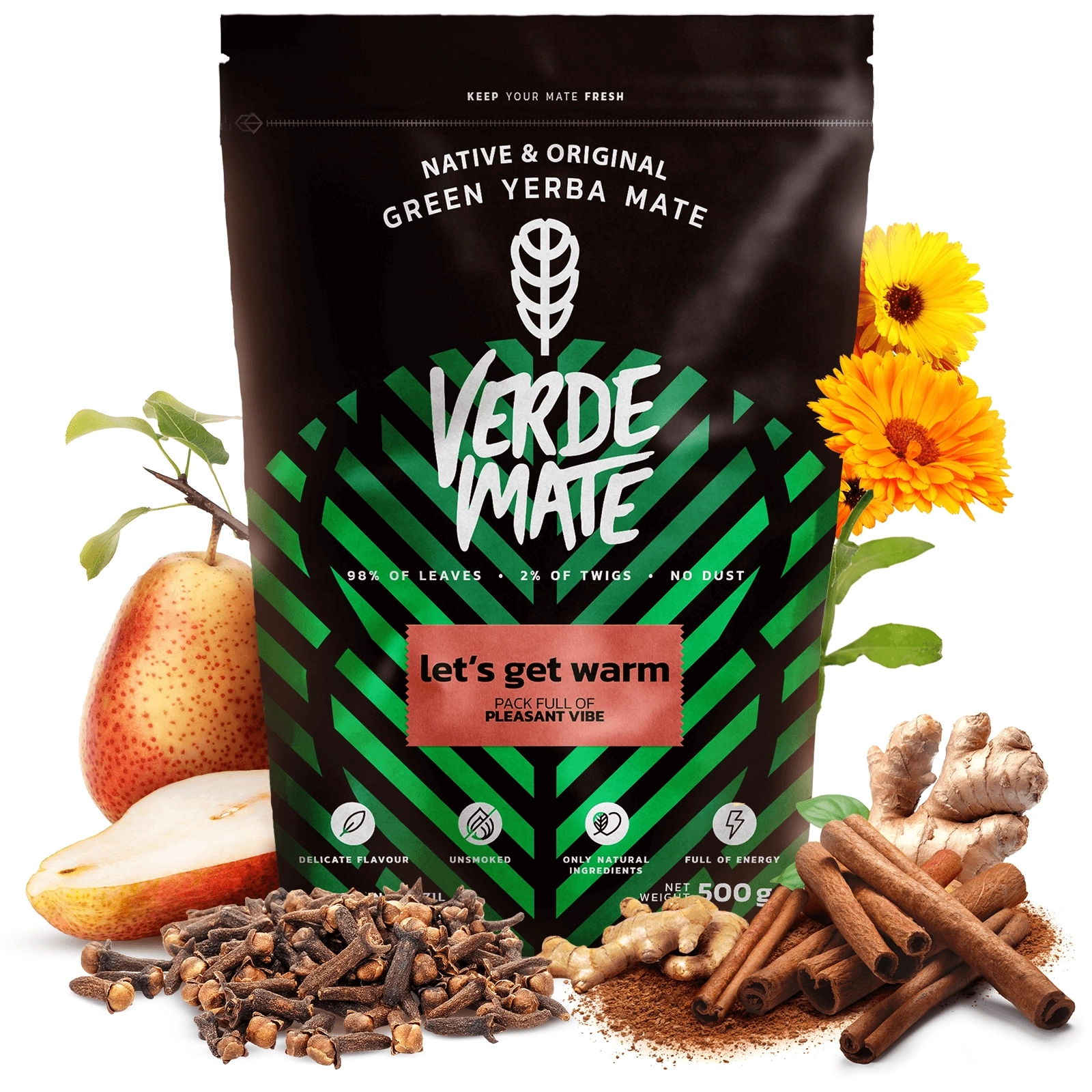 Verde Mate Let's Get Warm - opakowanie