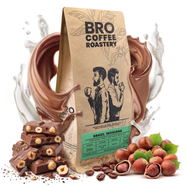 Bro Coffee Roastery – Kawa ziarnista Brazil Mogiana Premium 1 kg