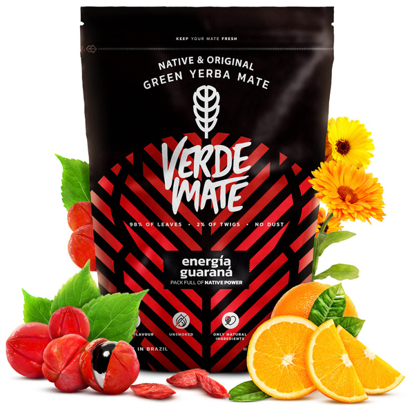 Zestaw Yerba Verde Mate Energia 0,5kg + TermoColador