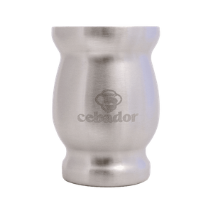 TermoMate Cebador – matero termiczne do yerba mate – 190 ml (srebrne)