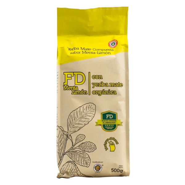 Fede Rico Menta Limon 0,5 kg 500 g – miętowo-cytrynowa yerba mate
