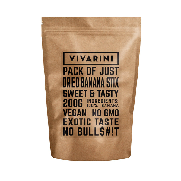 Vivarini – Suszone stixy bananowe 200 g
