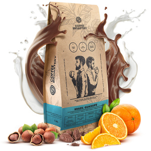 Zestaw prezentowy Bro Coffee Roastery: kawa Brazil Guaxupe + krówki + kubek