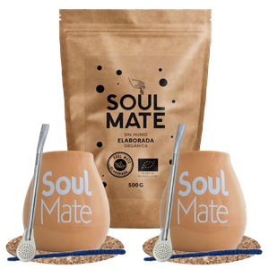 Zestaw Startowy dla dwojga Yerba Mate Soul Mate Organica 500g