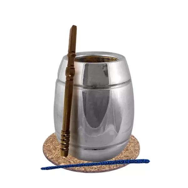 Yerba Mate Matero Palo Santo  + Bombilla Palo Santo