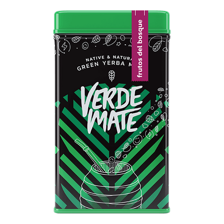 Yerbera – Puszka + Verde Mate Frutos del Bosque 0,5kg 