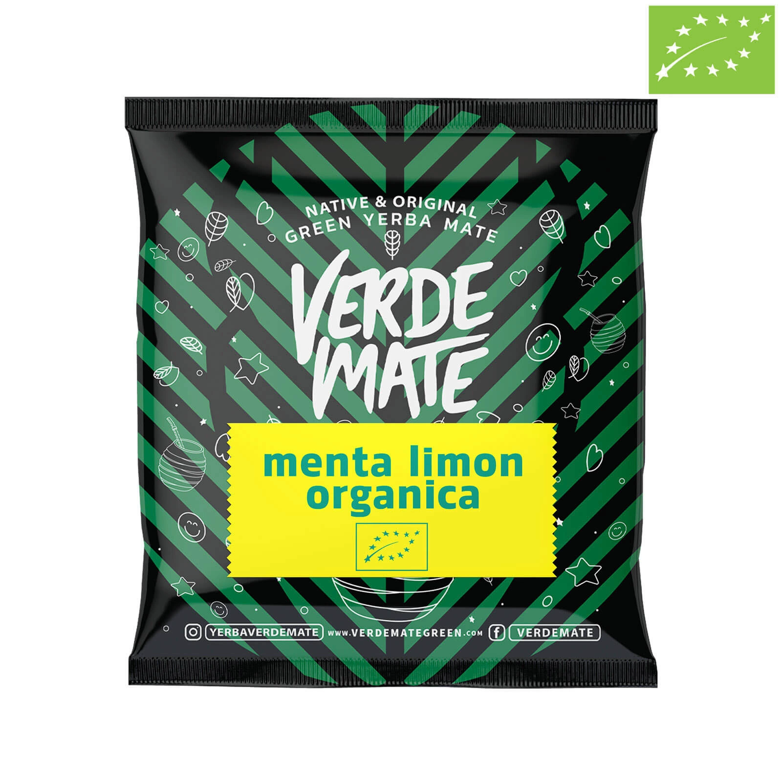 Verde Mate Organica Menta Limon - Detale