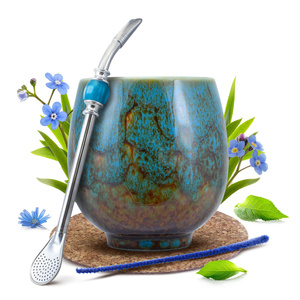 Zestaw STARTOWY Yerba Mate Matero Tykwa + Bombilla