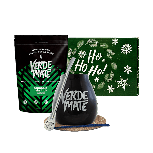 Zestaw prezentowy Yerba Verde Mate Cannabis 0,5kg 