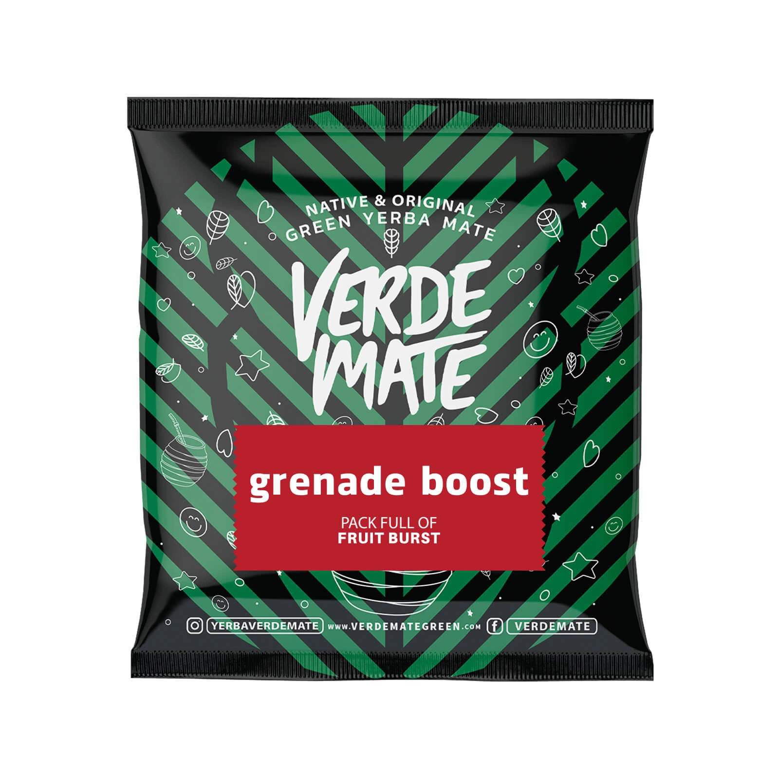 Verde Mate Green Grenade Boost - Opakowanie