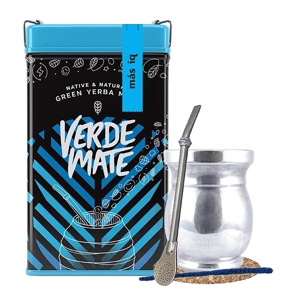 Zestaw Yerbera Verde Mate Mas IQ 0,5kg Palo Santo