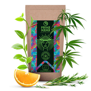 Zestaw Guayusa Pachamama Cannabis 100g akcesoria