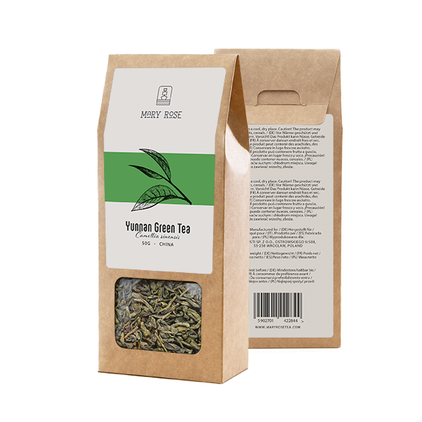 Mary Rose - Herbata Zielona Yunnan - 50 g