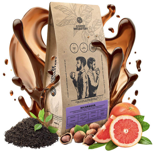 Bro Coffee Roastery - Kawa ziarnista Nicaragua Colibrí Azul Speciality 400 g