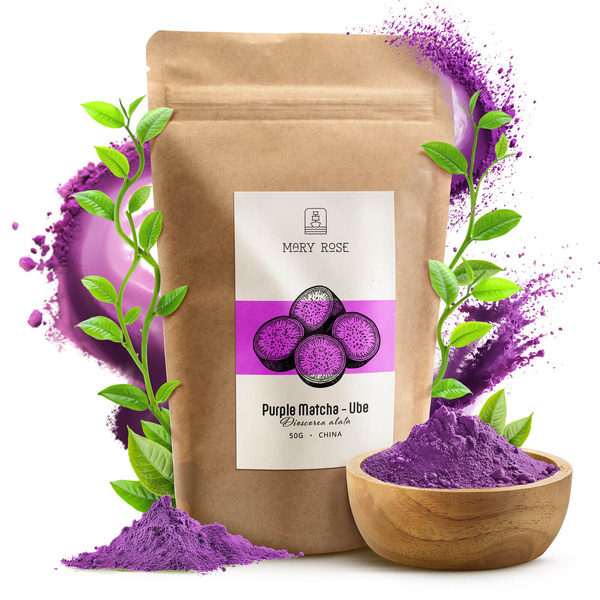 Mary Rose – Purple Matcha – Ube (w proszku) 50 g