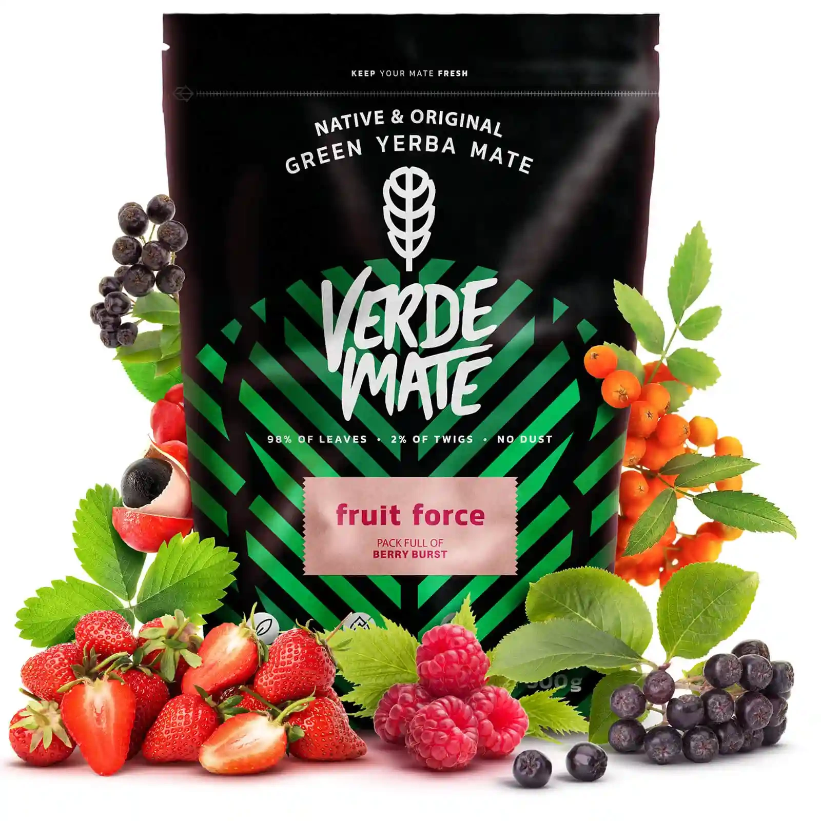 Verde Mate Green Fruit Force – Opakowanie
