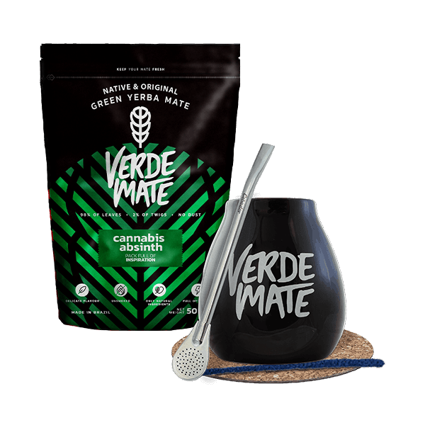 Zestaw Yerba Verde Mate Cannabis 0,5kg 
