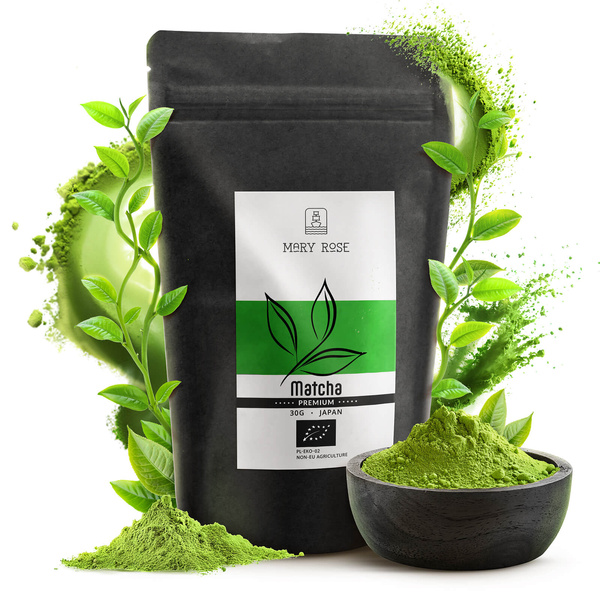 Mary Rose – Japońska Herbata Zielona Matcha (BIO) Premium 30 g