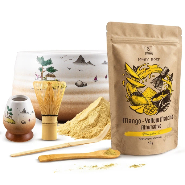 Zestaw do przygotowania Yellow Matcha