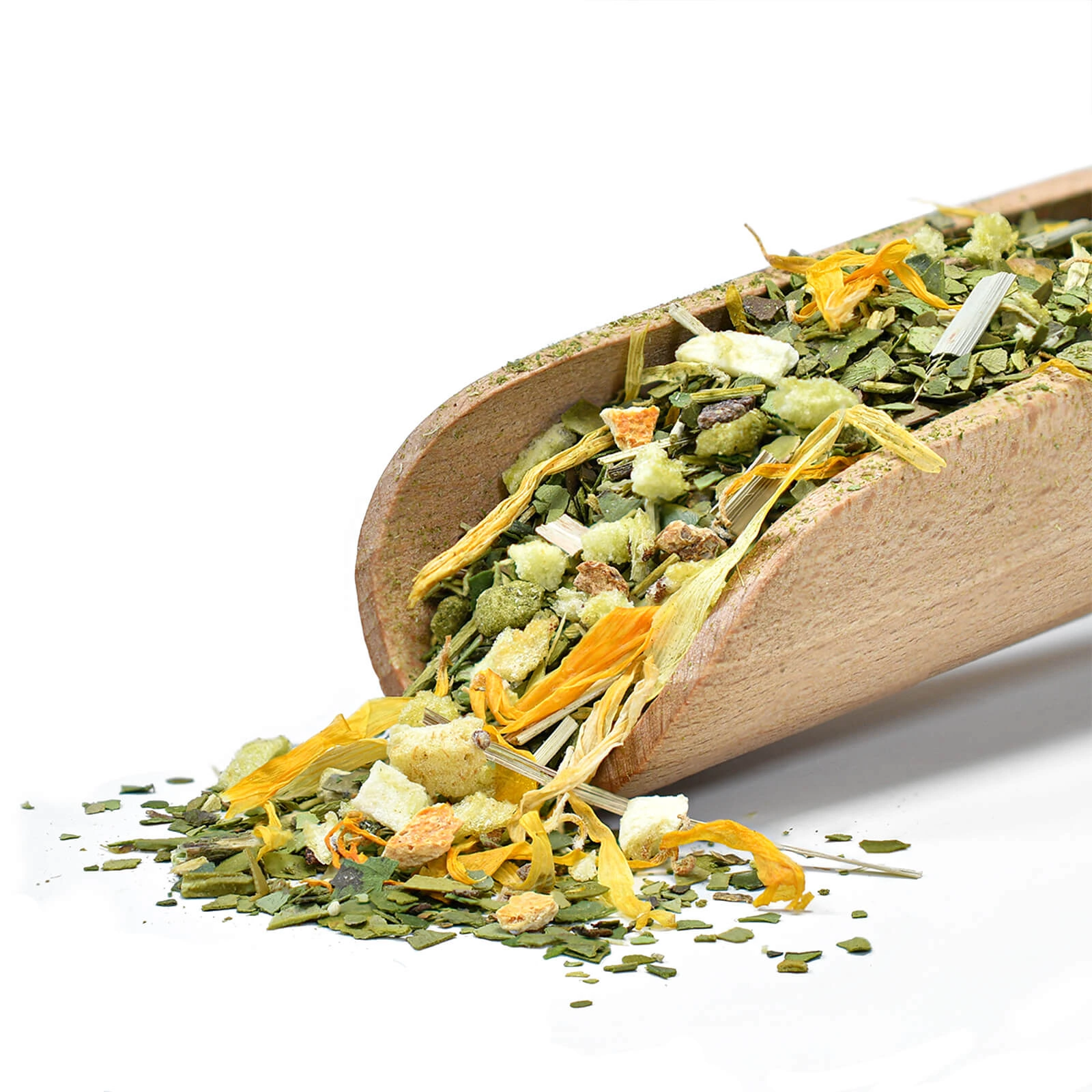 Verde Mate Kivi Kivi - Zbliżenie na susz yerba mate