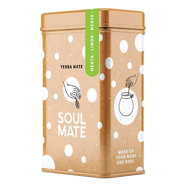 Yerbera – Puszka z Soul Mate Orgánica Menta Limon 0,5 kg
