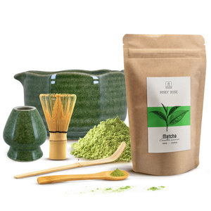 Zestaw do parzenia herbaty matcha: matcha 100g + akcesoria