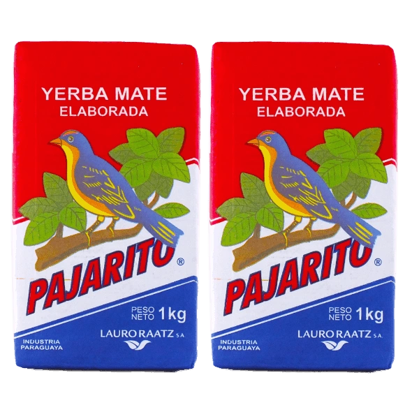 Yerba Mate Pajarito Elaborada Con Palo 2x1kg 2kg