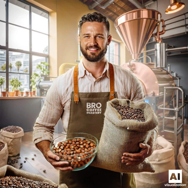 Zestaw kawa Bro Coffee Roastery Brazil Samba + Brazil Cerrado 2x1kg (2kg)