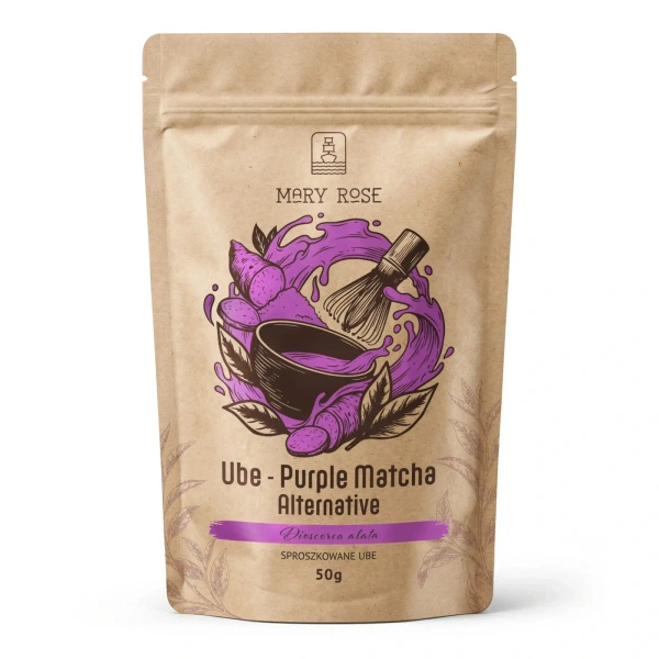 Zestaw prezentowy do przygotowania Purple Matcha
