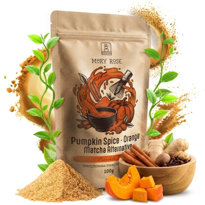 Mary Rose – Orange Matcha Alternative – Pumpkin Spice (w proszku) 100 g