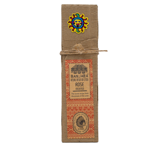 Kadzidła patyczkowe Banjara Ritual Resin – Rose