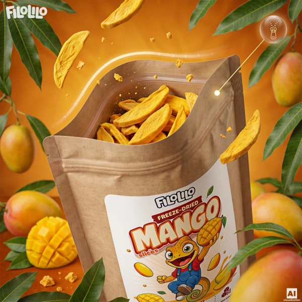 FiloLilo – Mango liofilizowane (plastry) 20 g