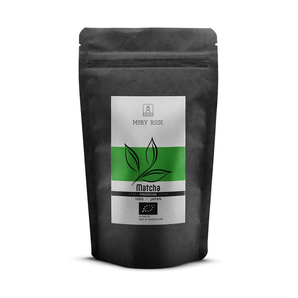 Mary Rose – Japońska Herbata Zielona Matcha (BIO) Premium 100 g