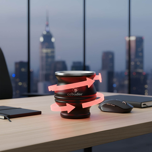 TermoColador – naczynko termiczne do yerba mate – 190 ml (czarne)