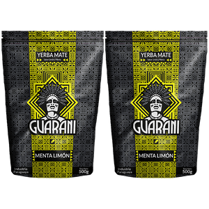 Yerba Mate Guarani Menta Limon 2x500g Miętowa 1kg 