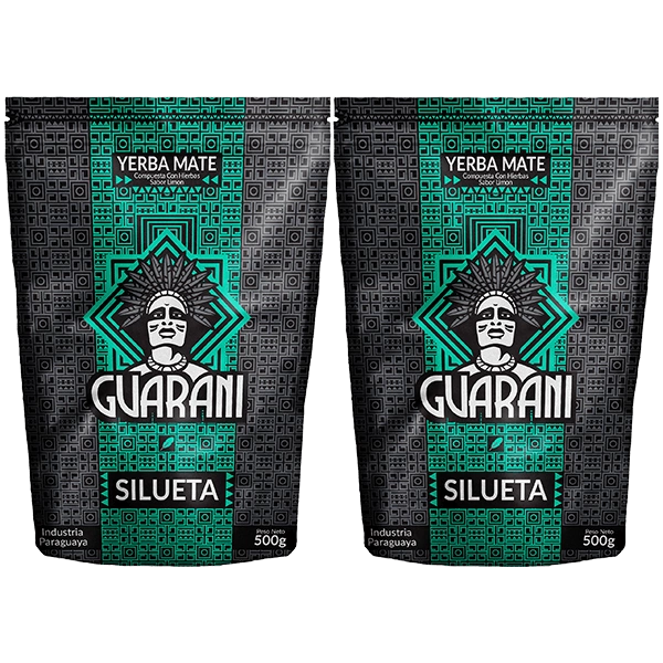 Yerba Mate Guarani Silueta 2x500g PARAGWAJSKA