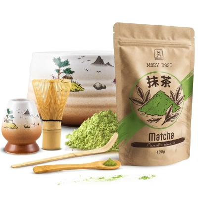 Zestaw do parzenia herbaty matcha