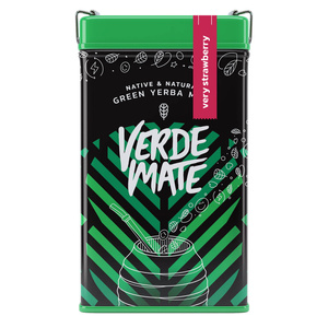 Yerbera – Puszka z Verde Mate Green Very Strawberry 0,5 kg