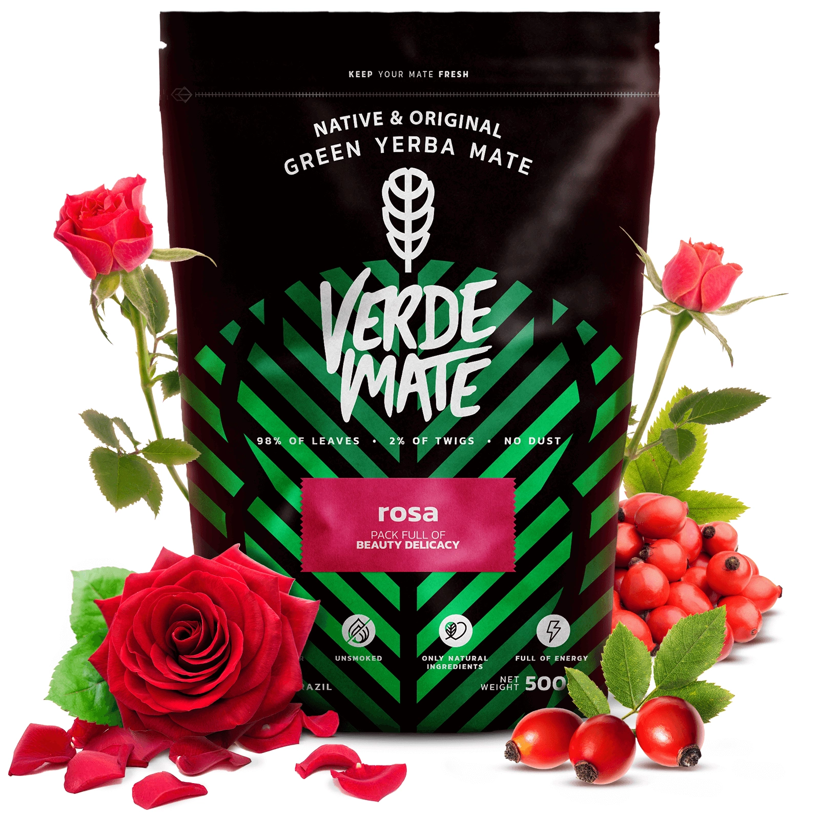 Verde Mate Green Rosa - opakowanie