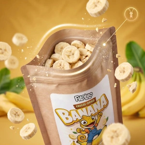 FiloLilo – Banan liofilizowany (plastry) 100 g