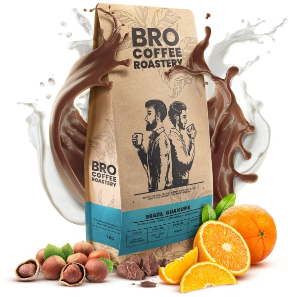 Set di Bro Bro Coffee Roastery Brazil Guaxupe + Brazil Samba 2x1kg (2kg)