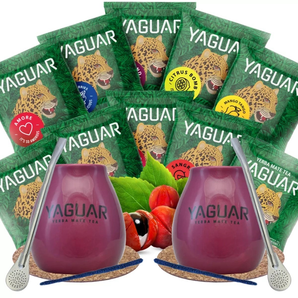 Zestaw degustacyjny yerba mate dla dwojga 10x50g