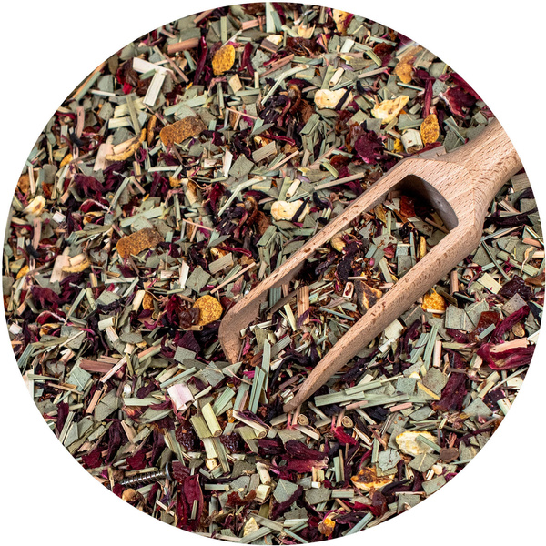 Zestaw prezentowy na Czakrę Sakralną (Svadhishthana): herbata czakralna + kadzidła + świeca