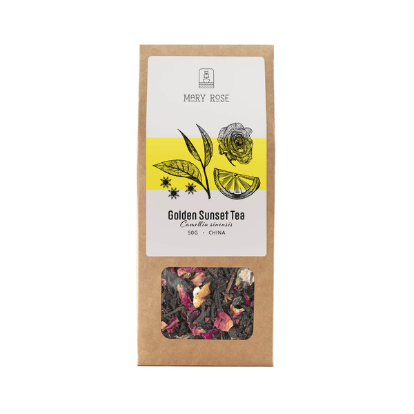 Mary Rose – Herbata Golden Sunset – 50 g