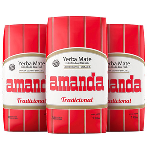 3x Amanda Elaborada con Palo Tradicional 1kg (3kg)